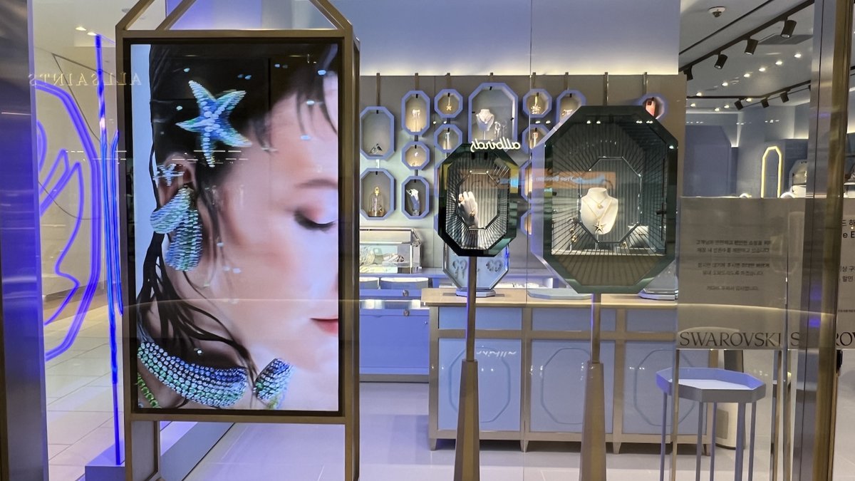 מסכי לד ללובי