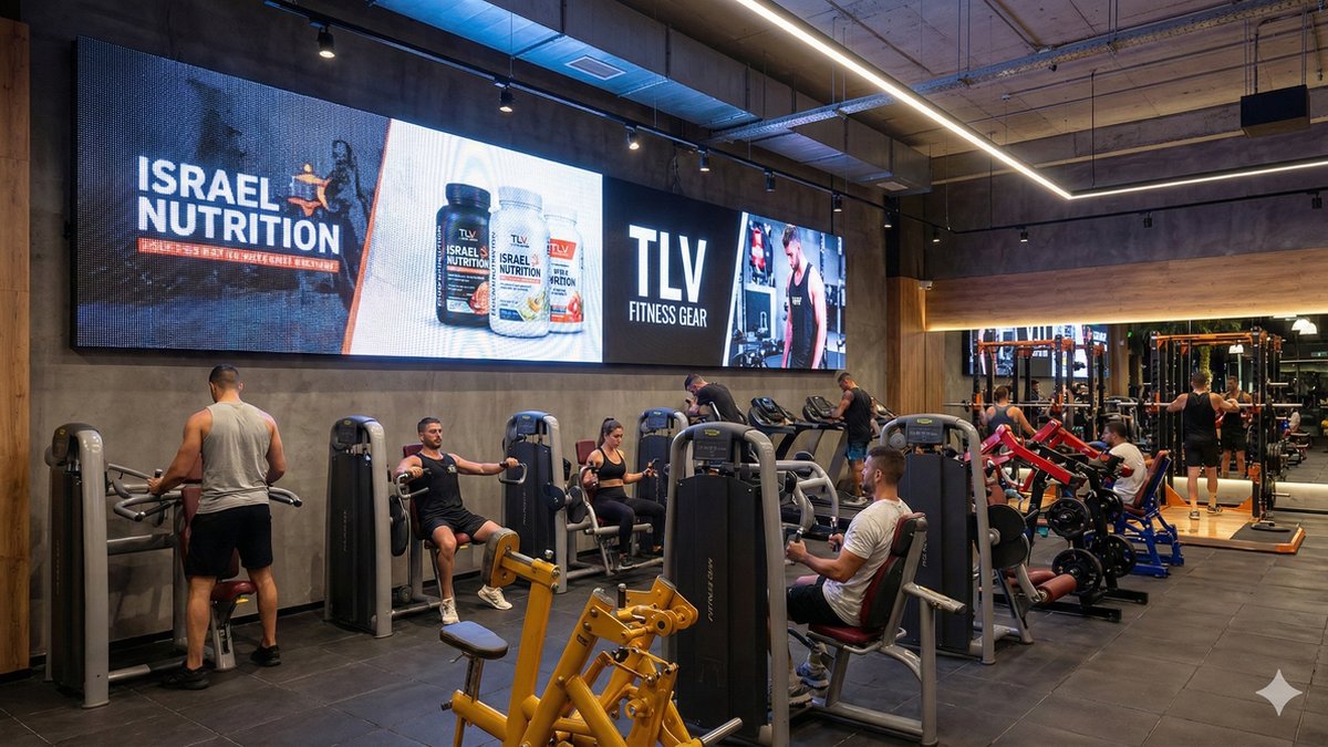 שלטי לד לרשת