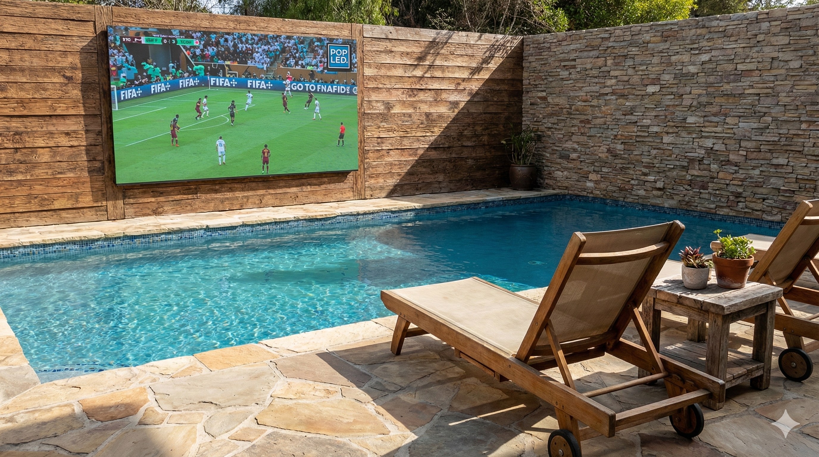 מסך בריכה — ערב FIFA